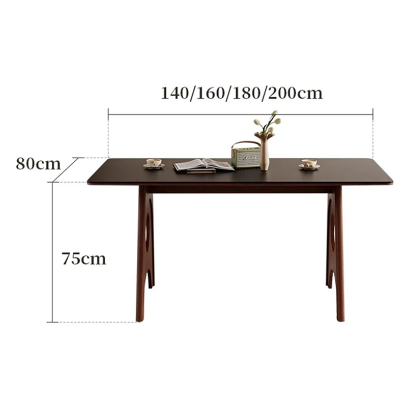 Meja Makan Vintage Amerika Mode Perancis ruang tamu restoran meja makan meja makan minimalis furnitur rumah Mesa De Comedor FYDT