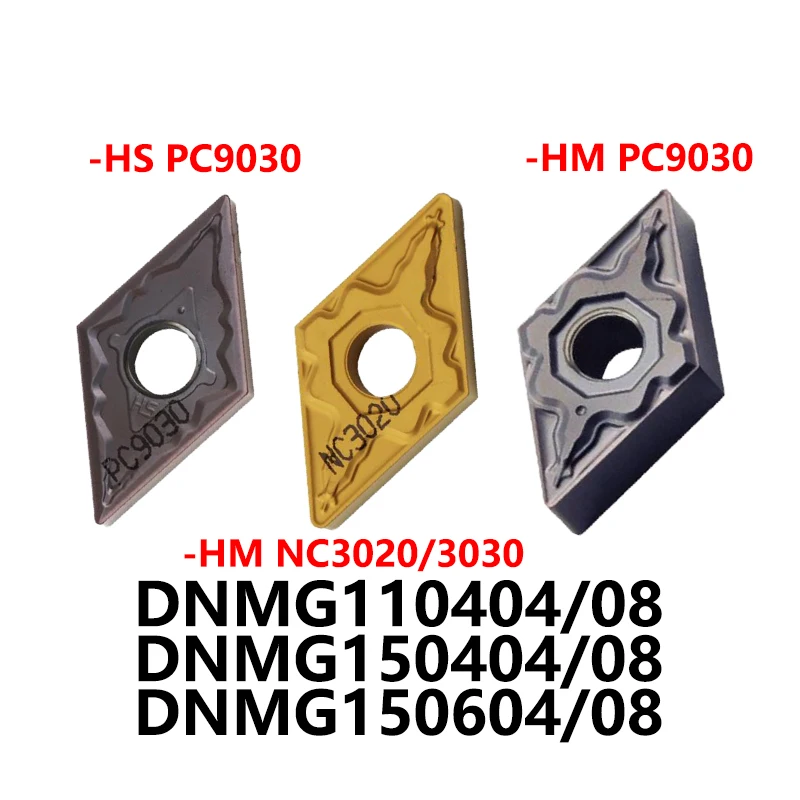

Original DNMG150404-HM PC9030 DNMG150408 DNMG110404-HM DNMG110408 NC3030 DNMG150604-HA DNMG150608-VF NC3120 Carbide Inserts DNMG