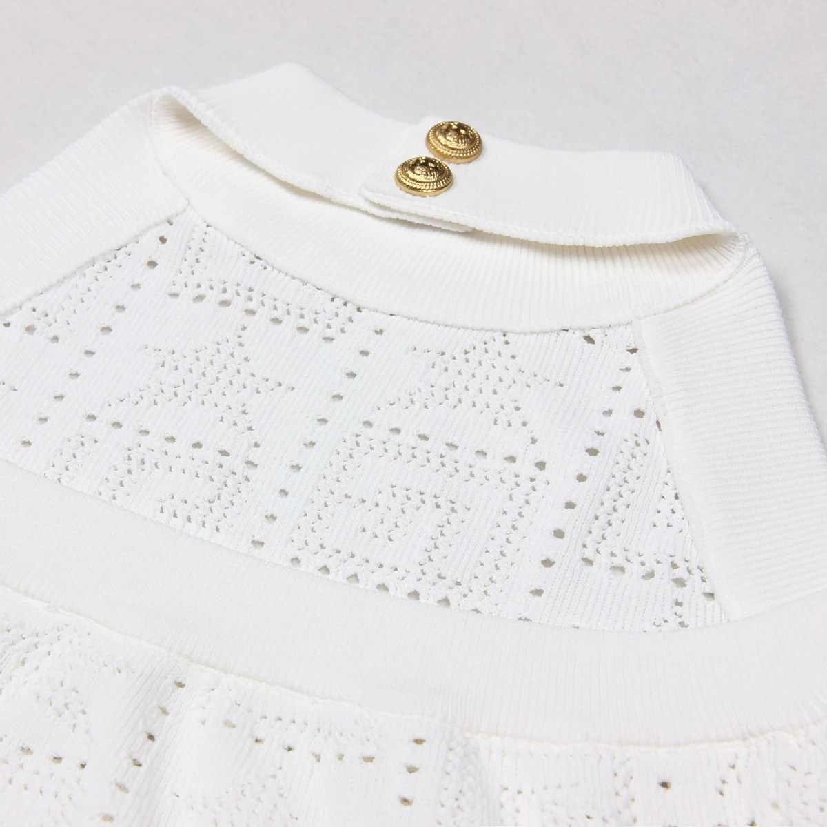 High-end Spot Spring Summer 2024 New Fashion Knitted Round Neck Slim Slim Sleeveless Halterneck Dress Women