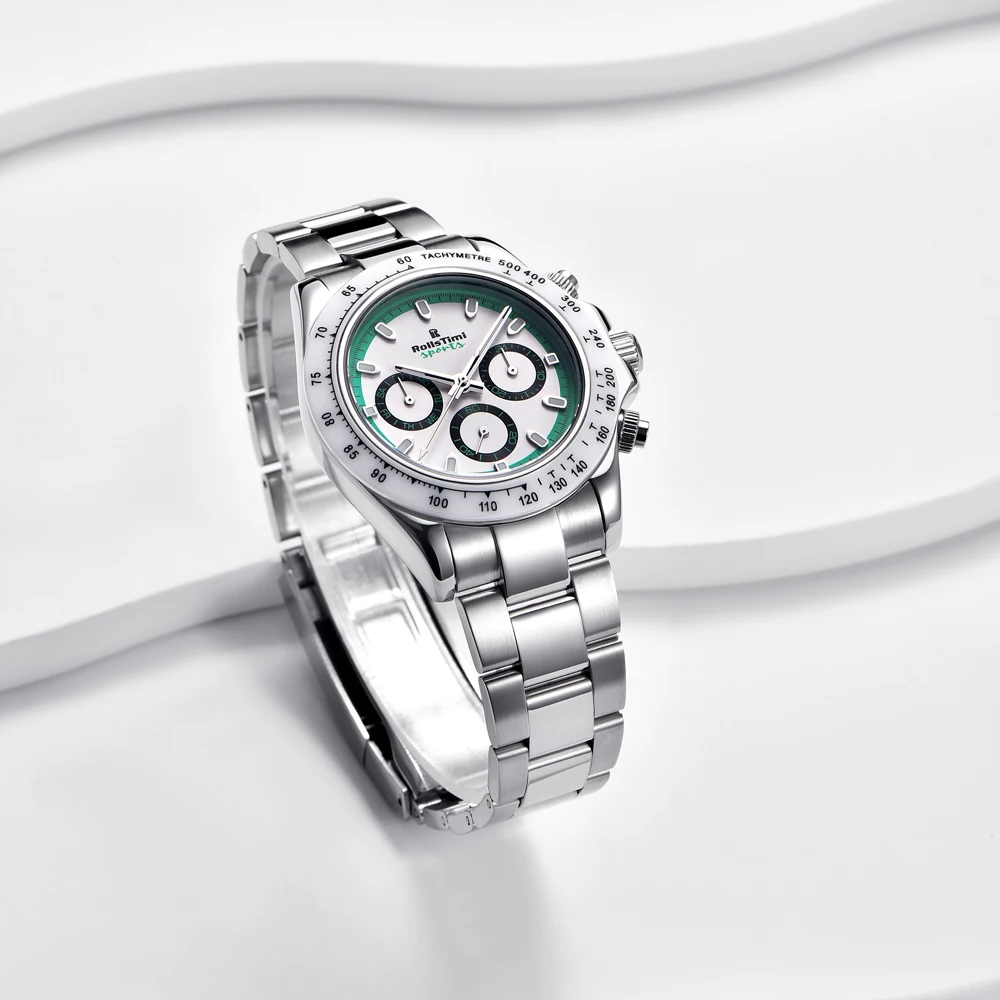 

RollsTimi Men's Mechanical Wristwatches 2023 New Luxury Automatic Watch For Men Stainless steel Waterproof Luminous Clock