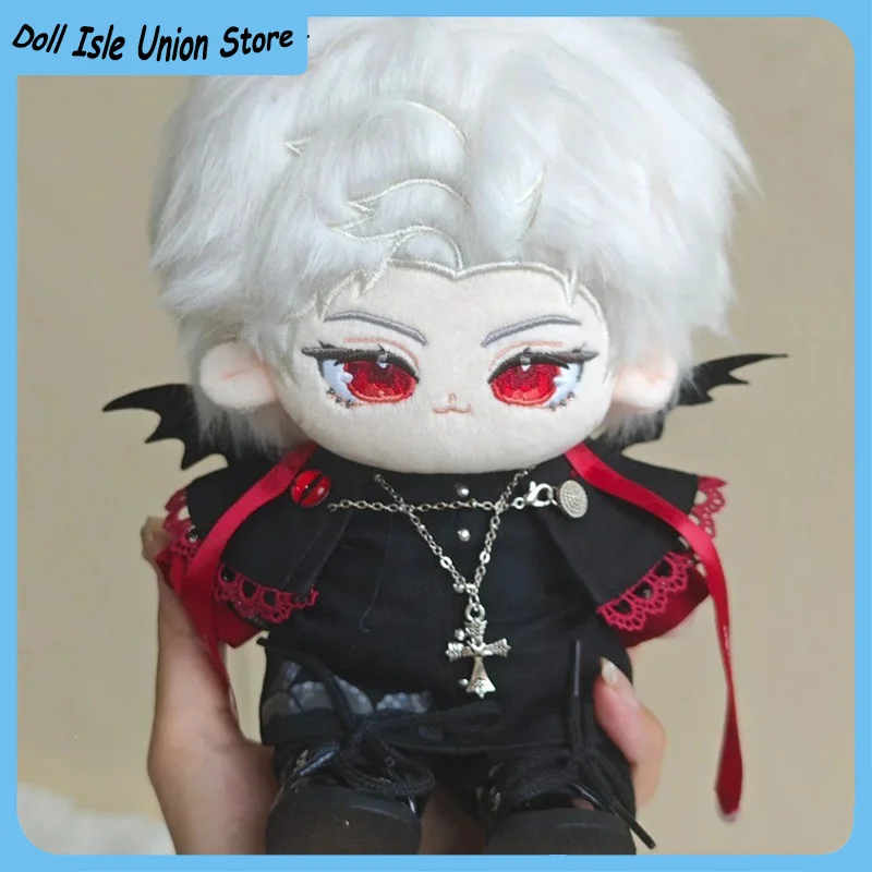 

Love and Deepspace Sylus Doujin Cotton Doll Body Anime Lovely 20cm Plush Stuffed Toy Game Gift Dress Up Figurine Plushie