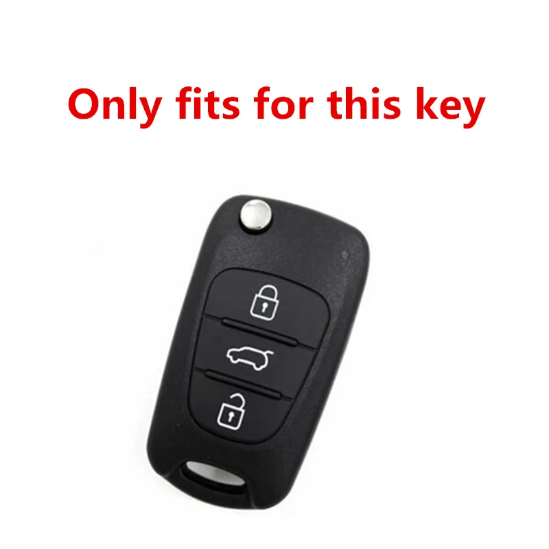 Car Key Case Cover For KIA Sportage Rio 3 Soul Optima Ceed Pro K5 K2 Pride For Hyundai i20 i30 ix20 ix25 ix35 Elantra Accent