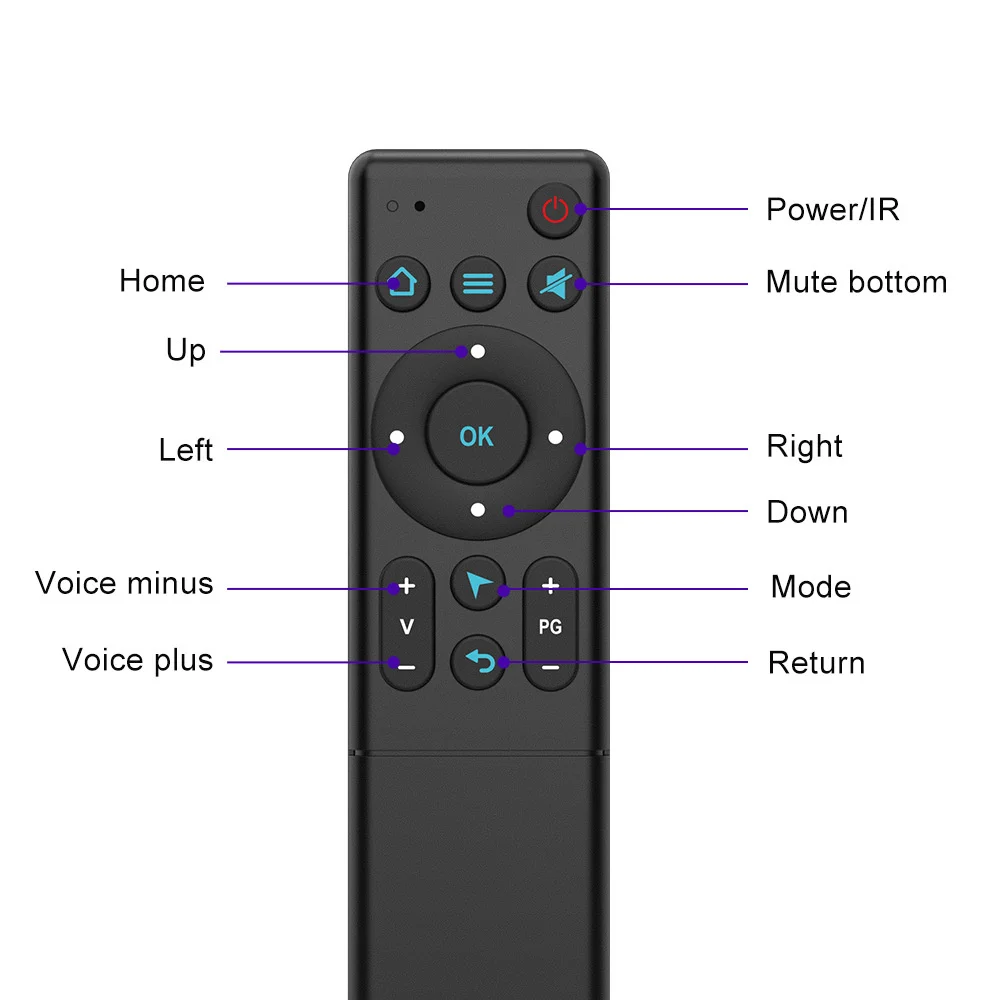 bluetooth-compatible Remote Enhance Your Entertainment Easy To Use Top Rated Approximately 41 Grams Popular M5 Remote Control