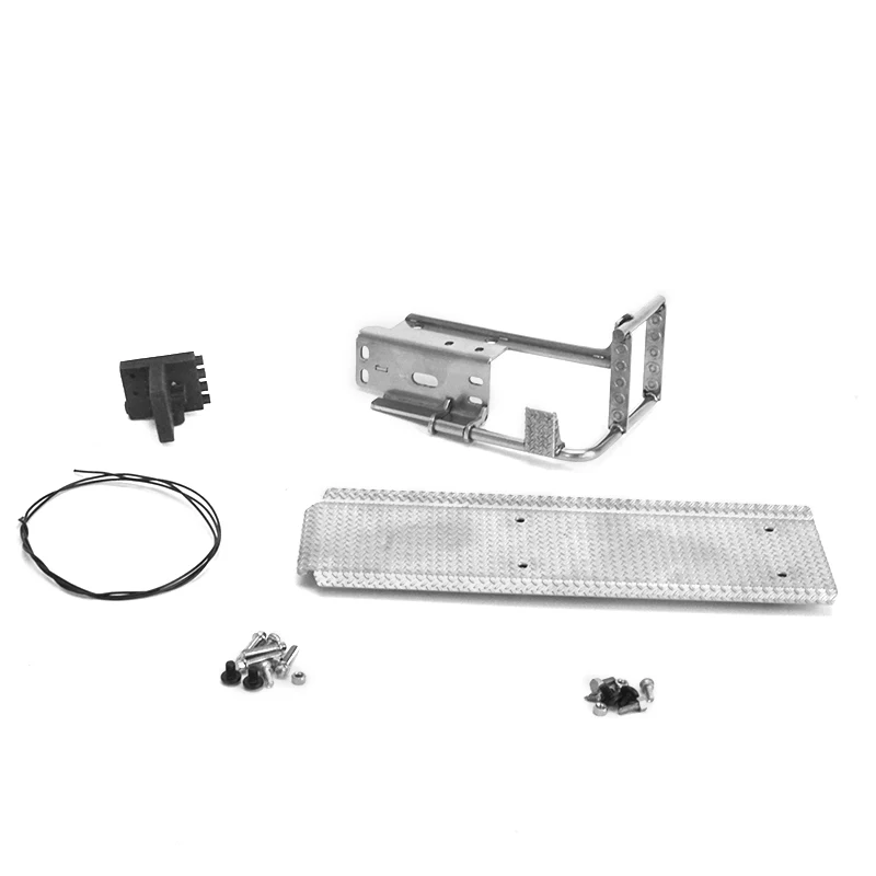 Symulacja Pedału Model Stal Nierdzewna Do 1/14 Tamiya RC Volvo Zdalnie Sterowany Traktor Ciężarówka Model Pojazdów Modyfikowanych