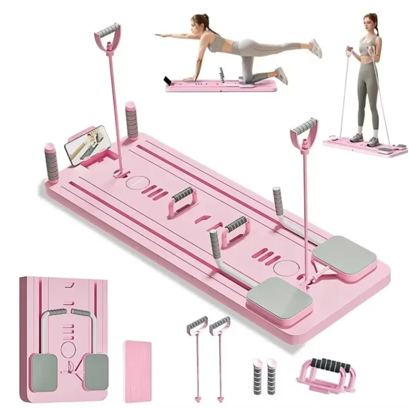 

YTYIN 2025 New Design Fitness Portable Pilates Board Multifunctional Pilates Slider Board Home Core Workout Equipment