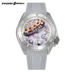 42mm High-quality Steel Grey Watch Luxury Automatic Mechanical Watch Daily Watches NH35 Movement Case Colorful Dial