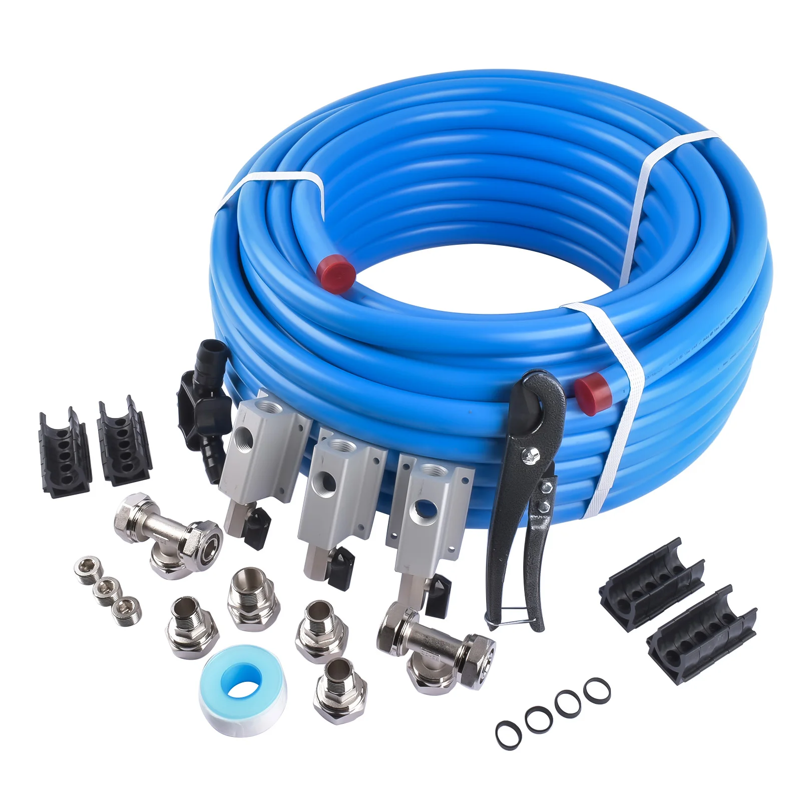 AP02 Compressed Air Line System Master Kit Shop Piping Kit for M7500 3/4-Inch System