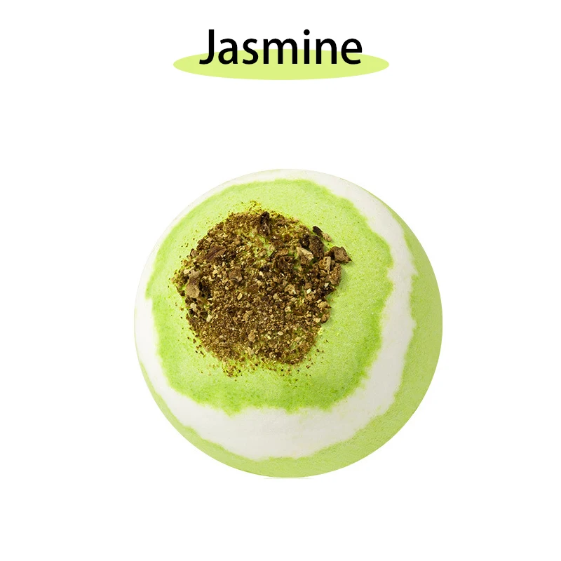 Plant Bath Ball Aromatherapy Essential Oil Bubble Bath Ball Moisturizing Dry Skin Relaxing Spa Bath Salt Bathing