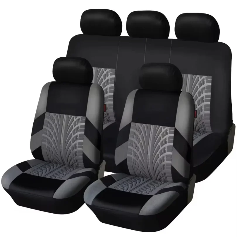 

2/5PCS Car Seat Covers Set Universal Fit Most Car Covers with Tire Detail Suitable for Independent Seat Covers Protecting seats