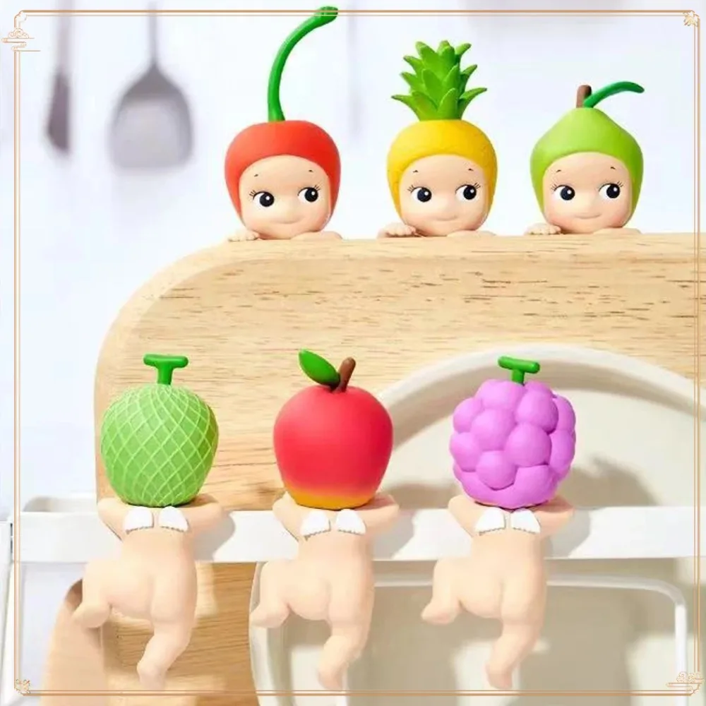 2025 MINISO ใหม่ S Angel กล่องตาบอด 20th ANNIVERSARY Harvest Series ผลไม้ Angel อะนิเมะตัวเลขตุ๊กตาของเล่นสําหรับเด็กคริสต์มาสของ...