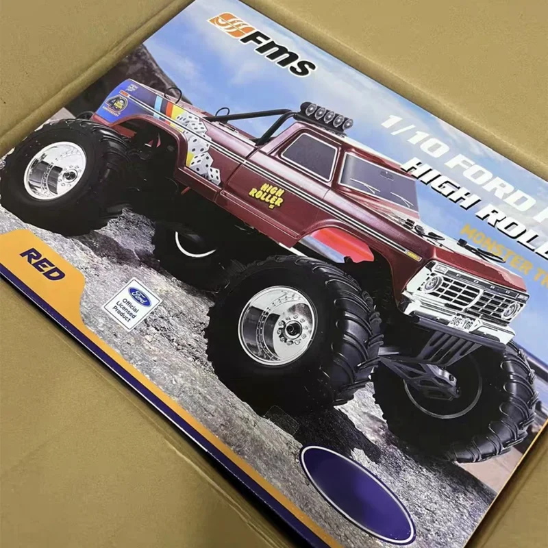 

Fms New Product 1/10 Fmt10 Simulation Car F100 Remote Control Electric Climbing Vehicle Off Road Vehicle Children Birthday Gifts