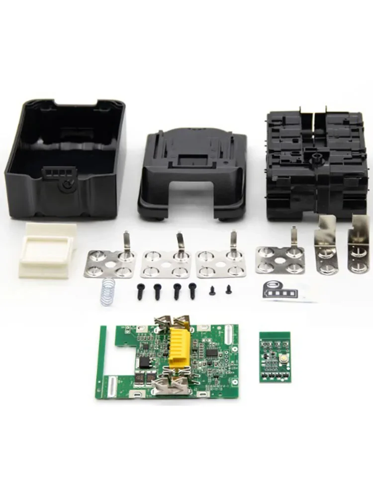 Pour batterie Makita boîtier en plastique Protection de charge Circuit imprimé PCB pour batterie Makita 18V BL1840 LXT 400 Kit de boîtier de batterie