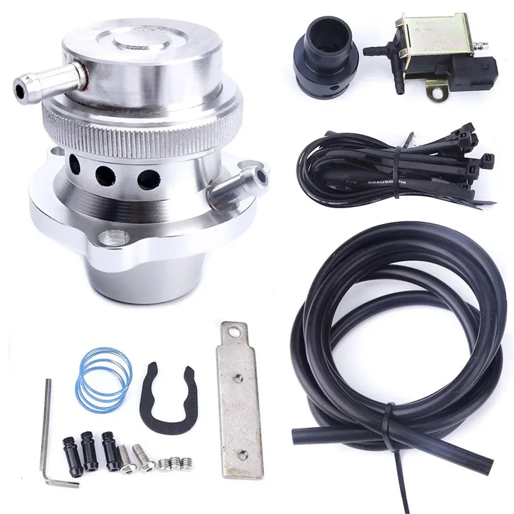 Car Turbo Dump Blow Off Valve Kit BOV Diverter Valve For Audi VW 2.0T FSI TSI Engines BOV Blow Off Valve Adapter Kit Auto Parts