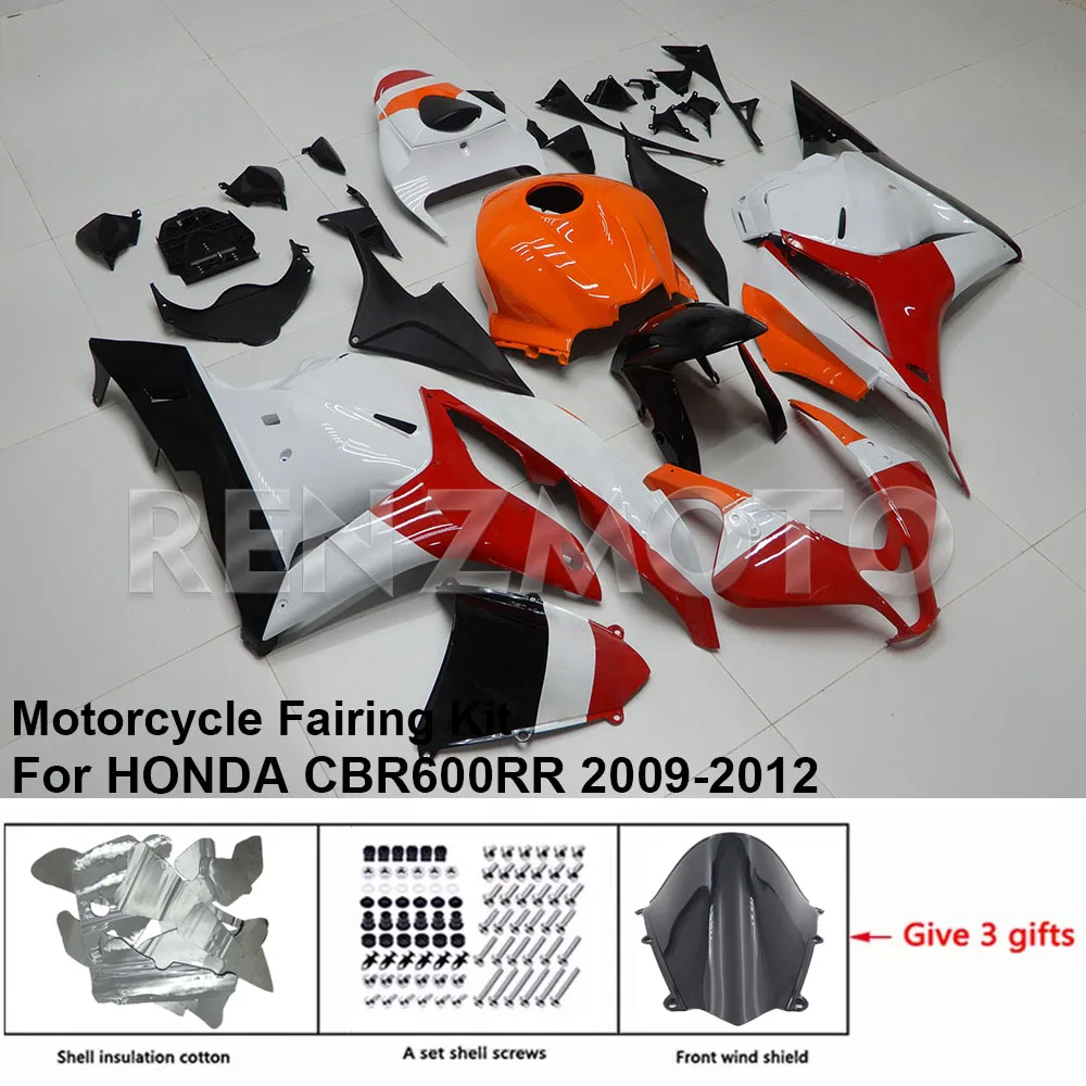 

H0609-121a Motorcycle Fairing Set Body Kit Plastic For HONDA CBR 600 RR 2009-2012 Accessories ABS Injection Bodywork