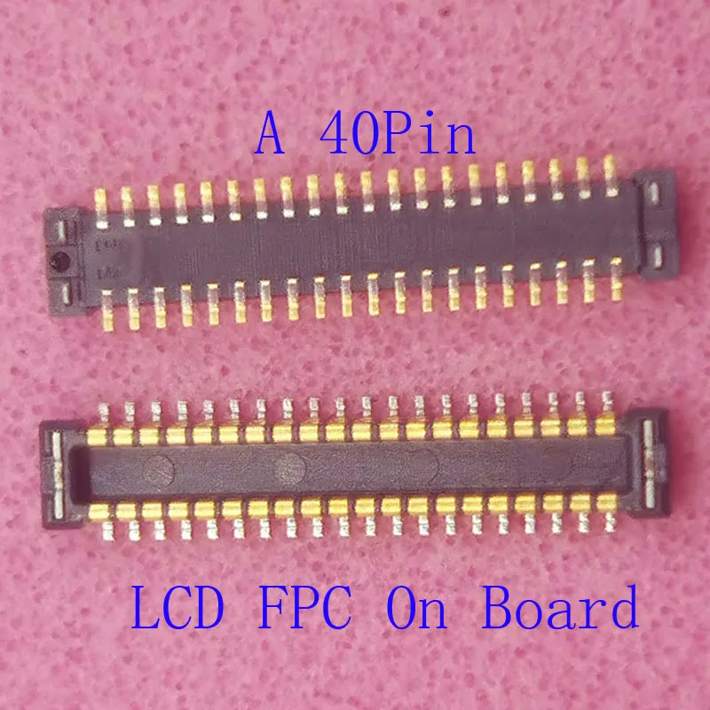

2-5 шт. разъем FPC, разъем ЖК-дисплея для Samsung Galaxy J530 C9 C9000 A910 A500 J7 Plus J5 Pro C7 C8 2017 C710 J730F 40-контактный