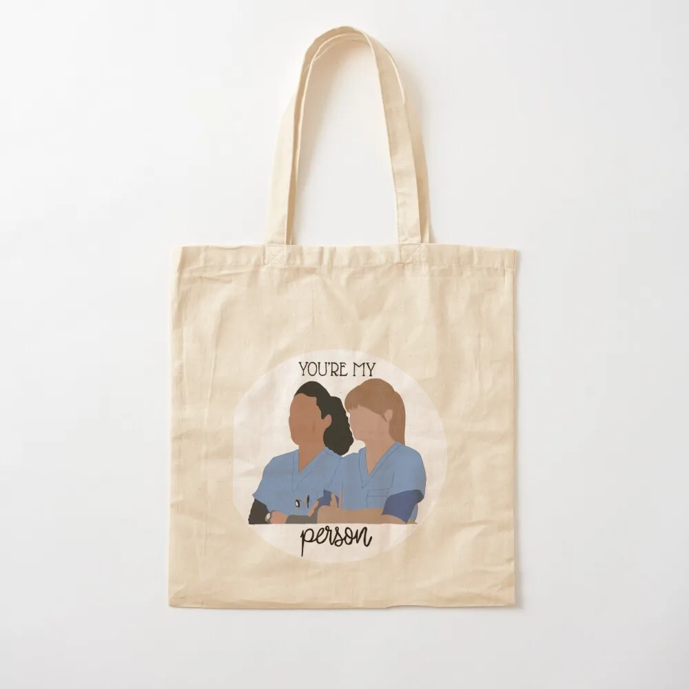 

Meredith and Christina Grey’s Anatomy Tote Bag ecological bags Big bag women Women's bags Canvas Tote Bag