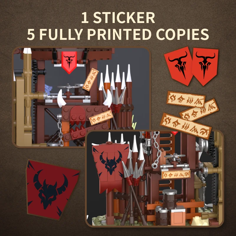 1279PCS Bonefire Gate Bouwstenen Speelgoed Montage MOC Street View Bricks Model Kinderen Volwassen Educatief Speelgoed Vakantiegeschenken