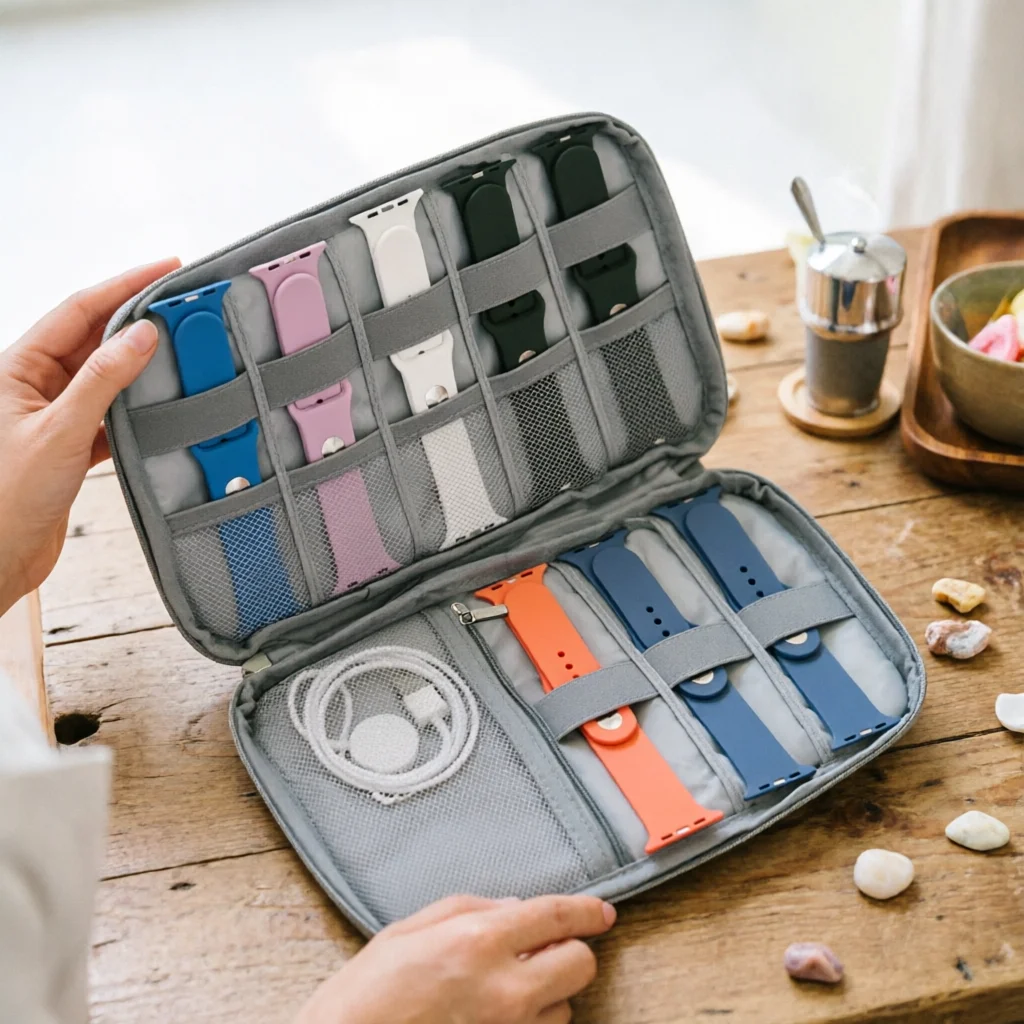 Bolsa Organizadora de Pulseira - Tag Watches Smartwatch avaliação e preço