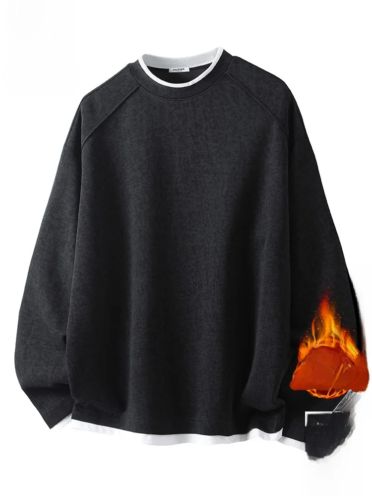 

PaulFrank Heavyweight Long Sve Hoodie Men's Winter New Fce Loose Casual Top Comfortable Cotton Polyester Blend Sweatirt