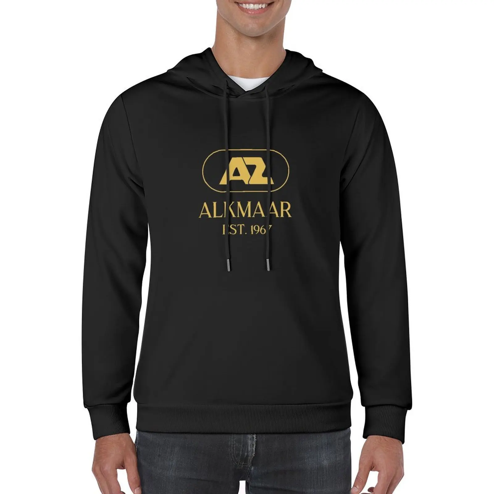 AZ Alkmaar Gold Hoodie ملابس الشتاء أزياء الرجال ملابس الخريف رياضية