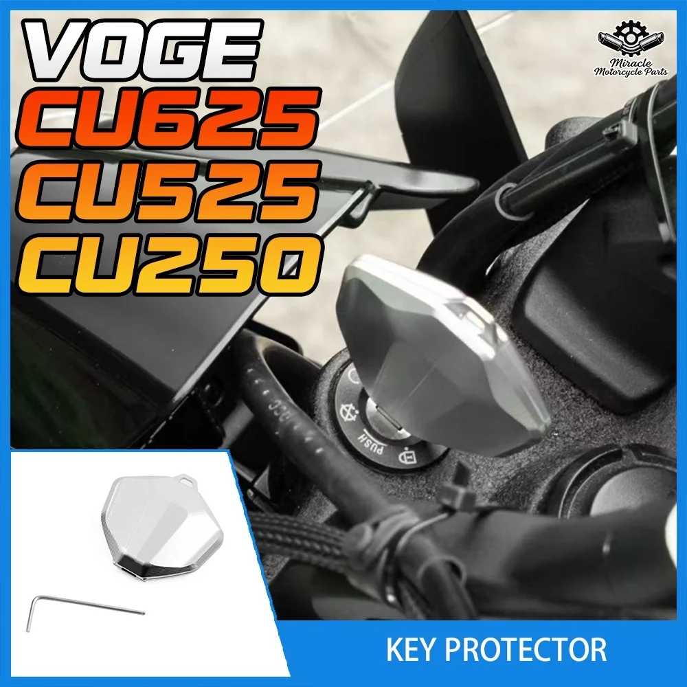 

Suitable for VOGE CU625/CU525/CU250 modification aluminum alloy CNC key cover, key protector, decorative parts