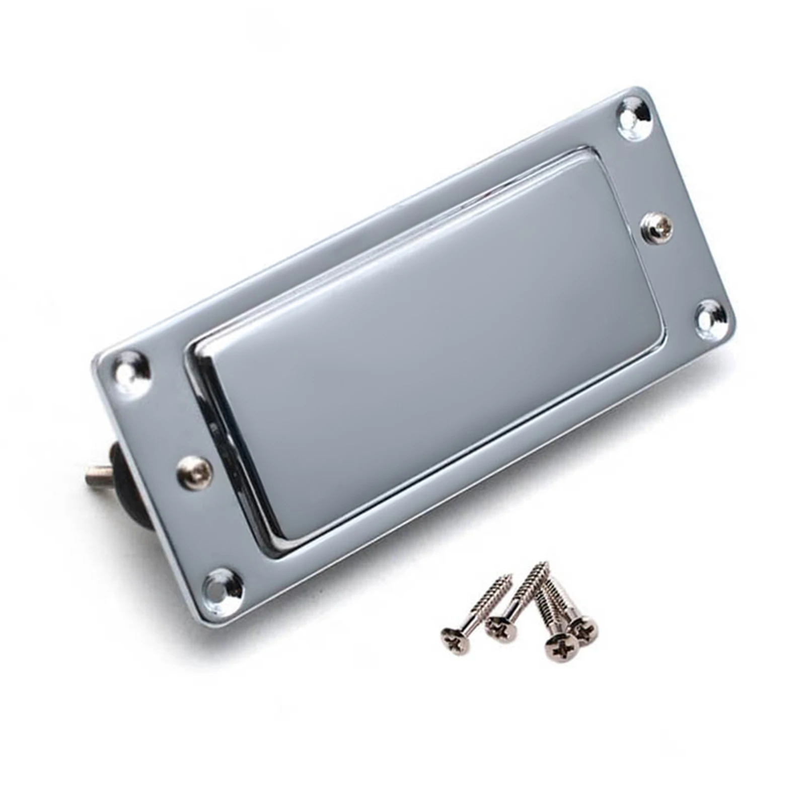Mini Humbucker Pickup Kit Compatible with LP Electric Guitar Neck Bridge Double Coil Pick-up Chrome Plated Double Coil Pickup