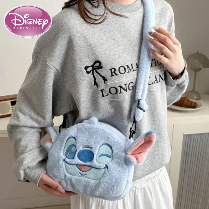

Новая модная и универсальная женская сумка с Микки Стич Disney, повседневная сумка для путешествий и игр