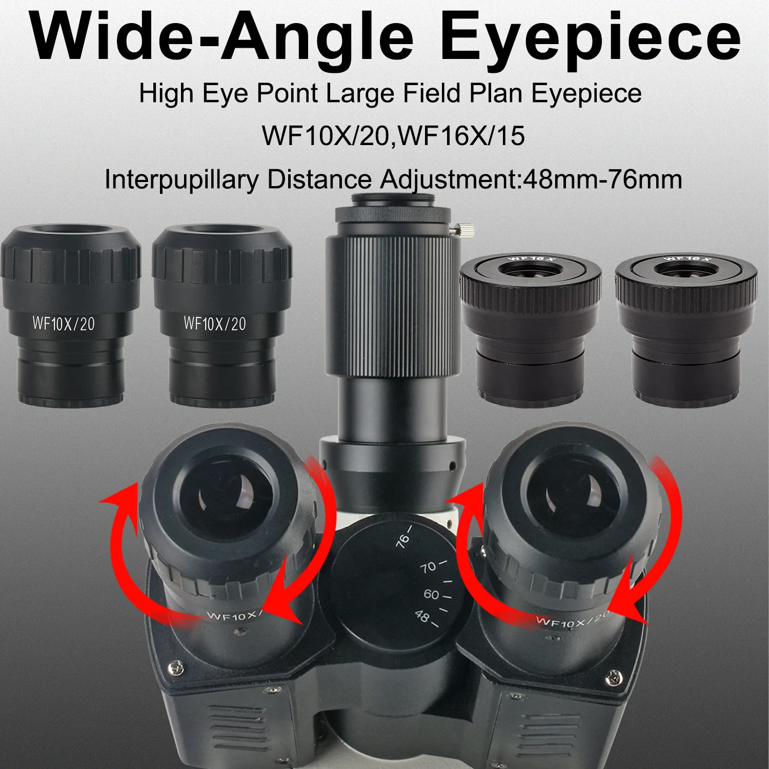 KOPPACE 40X-1600X Electron Compound Lab Microscope 2 Million Pixels 11.6-Inch All-in-One