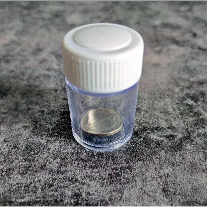 Coin in Bottle (Inspectable Edition) Magic Tricks A Visual Miracle Close Up Illusion Gimmicks Stage Magic Props