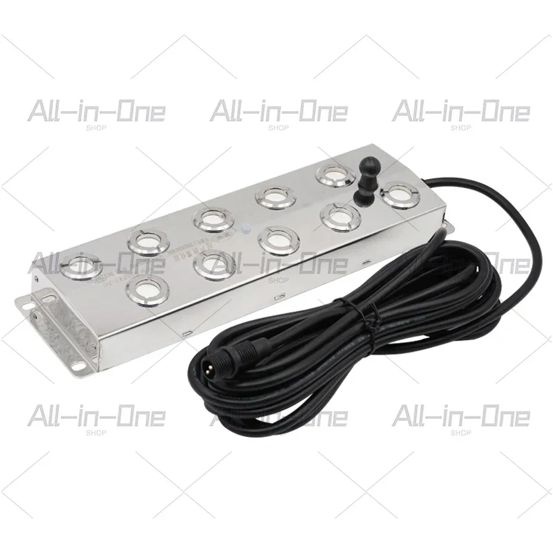 10-Head Ultrasonic Atomizer, Automatic Diffuser, Cold Mist Machine Atomizer with Power Supply