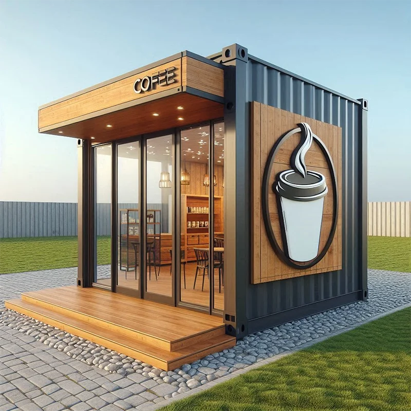 فيلا جاهزة فاخرة جاهزة 20 قدم 40 قدم قابلة للطي محمولة منزل متنقل خارجي فولاذي قابل للتوسيع منازل حاوية مخصصة #5