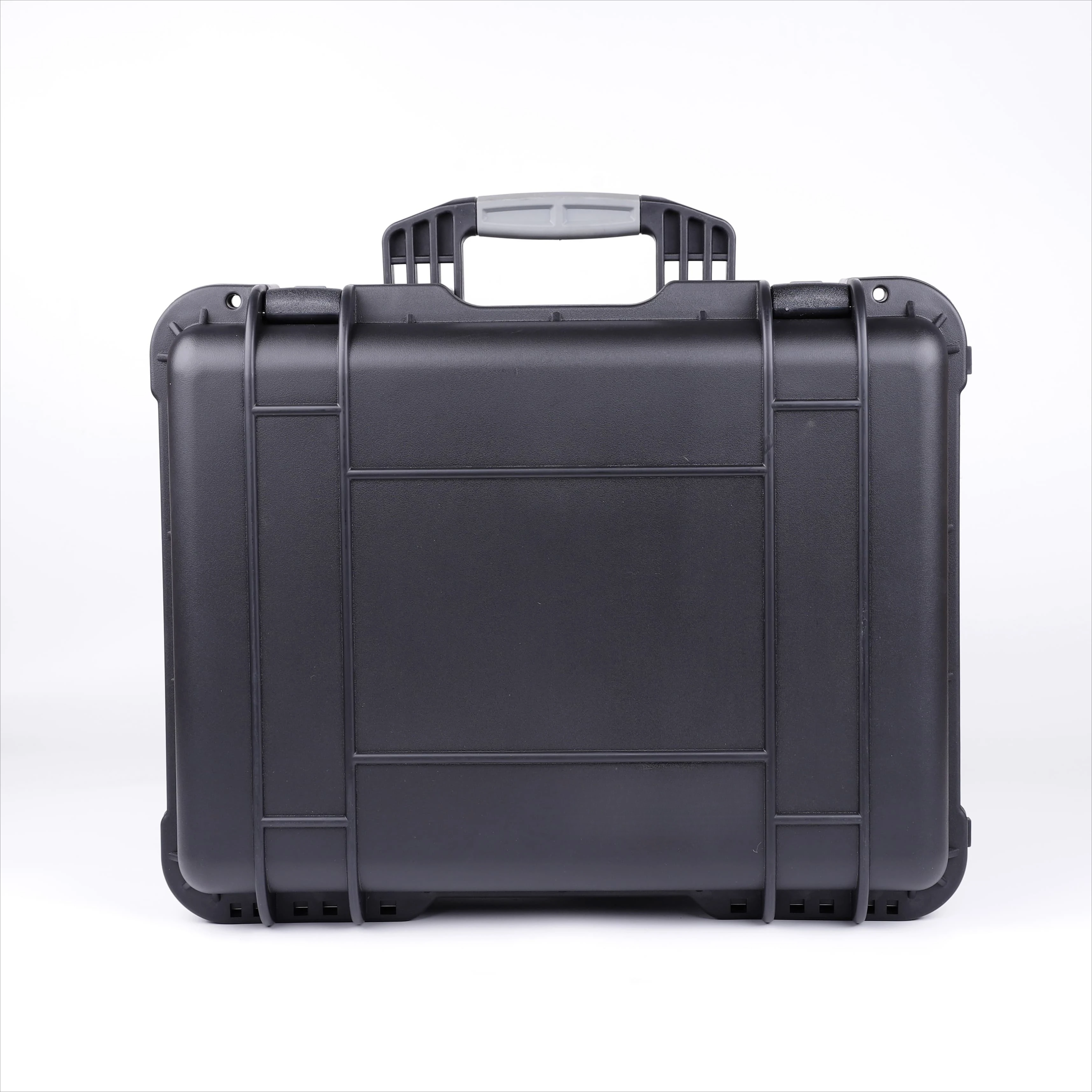 D5238 Hard Tool Outdoor Plastic Case Shockproof Hard Plastic Carrying Trolley Tool Wheel Case With Pick and Pluck Foam Handle