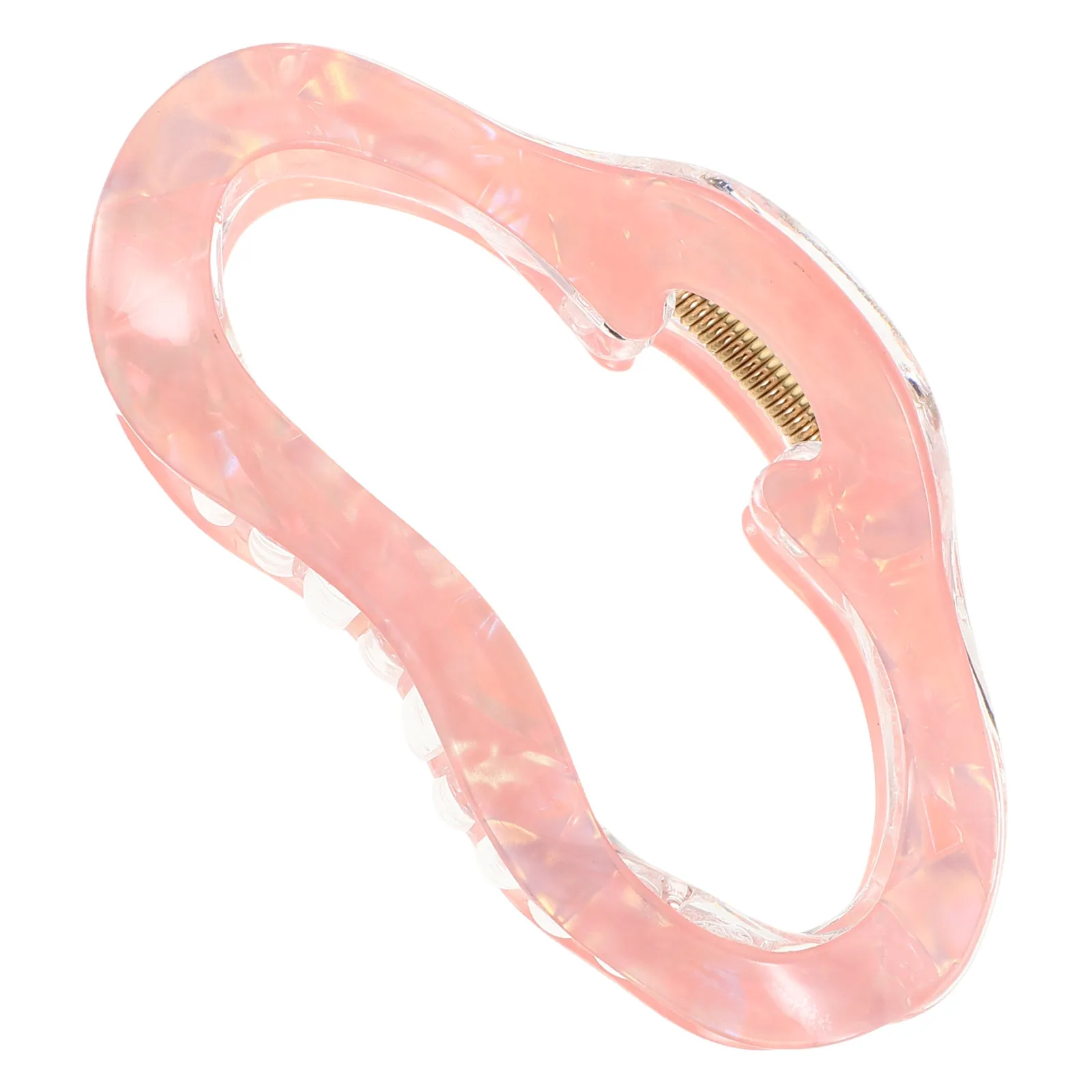 

Claw Clips Cloud Shaped Shark Decorative Hair Back of Head Cartoon Barrettes Big Shapes Pink Jaw Clamps Style