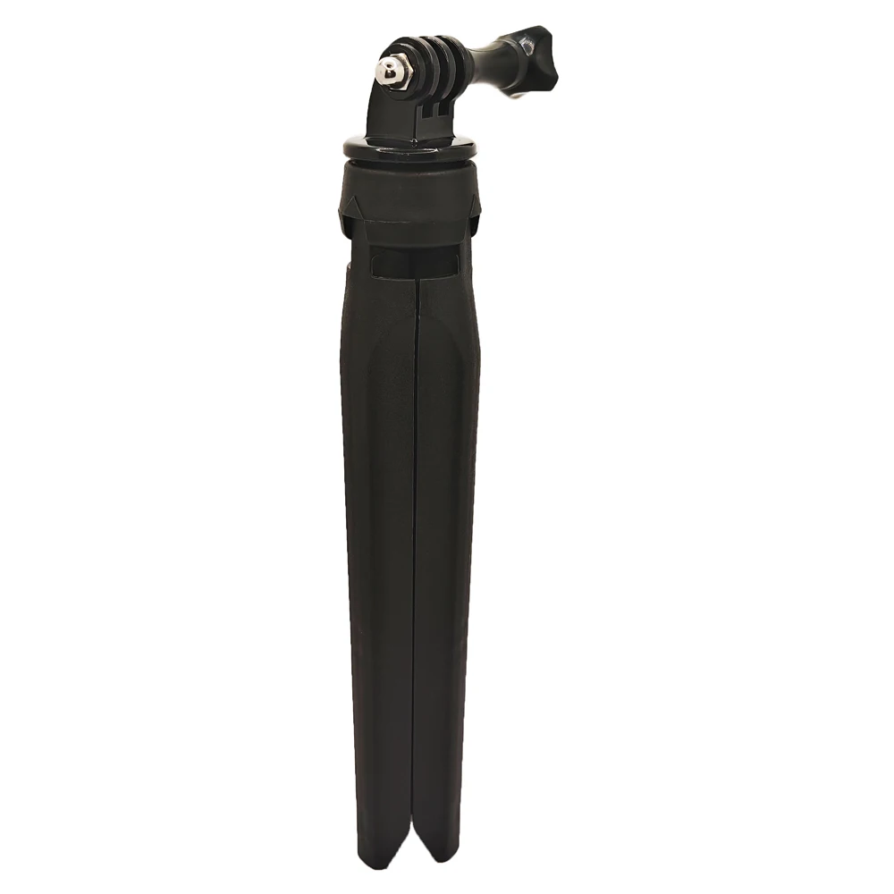 Mini Tabletop Tripod Handheld Grip for GoPro Insta360 DJI Action Camera 1/4 to 3-Prong Adapter Thumbscrew Phone Holder Mount
