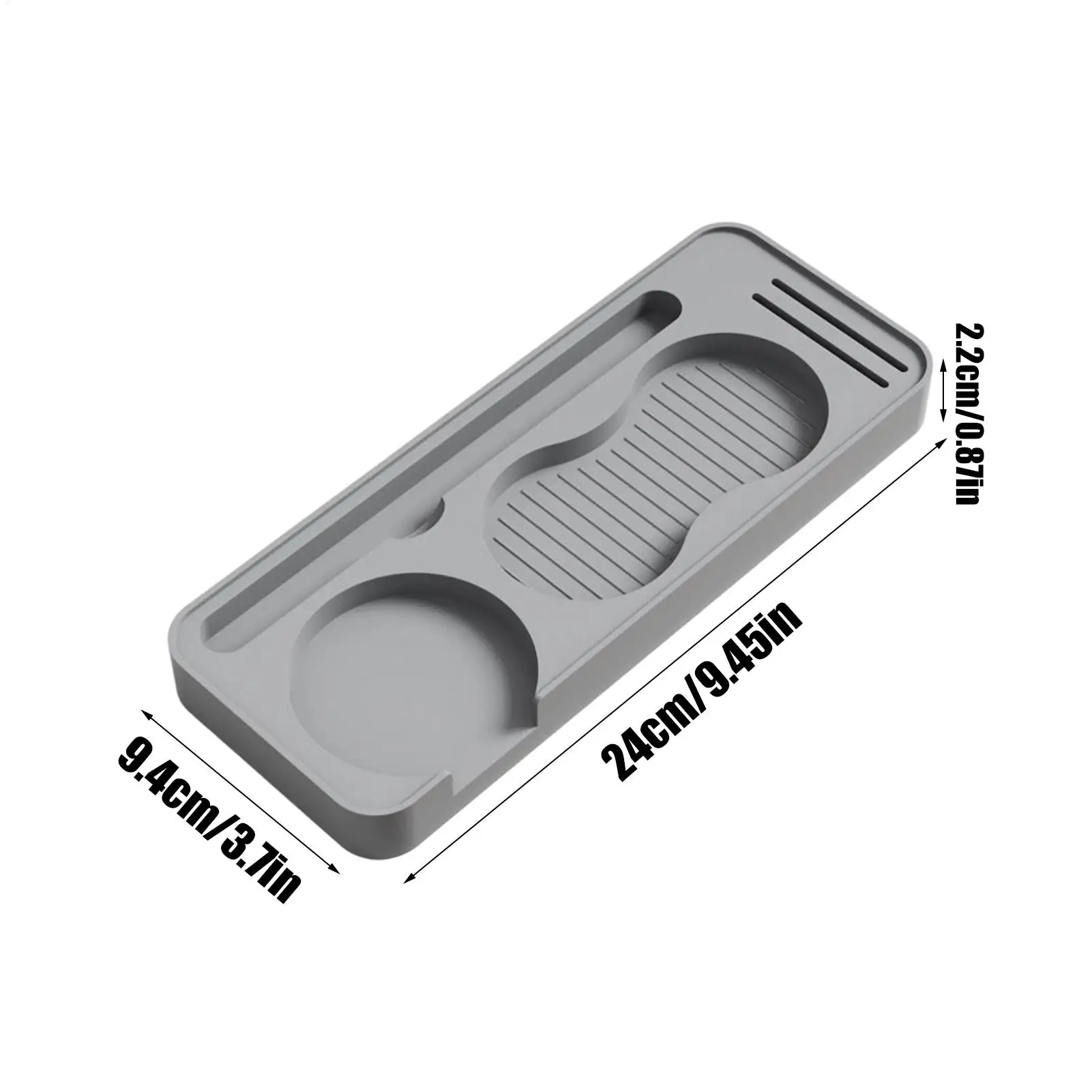 حصيرة سدادة الاسبريسو من السيليكون لوازم ماكينة القهوة ماكينة الإسبريسو حصيرة الدك للمنزل والمبتدئين والمحترفين والمكتب والمقهى