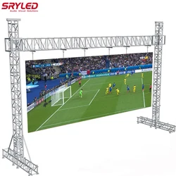 SRYLED Panel de pared de vídeo Led para exteriores alquiler RGB P4.81mm escenario concierto publicidad cine Pantalla LED Pantalla LED