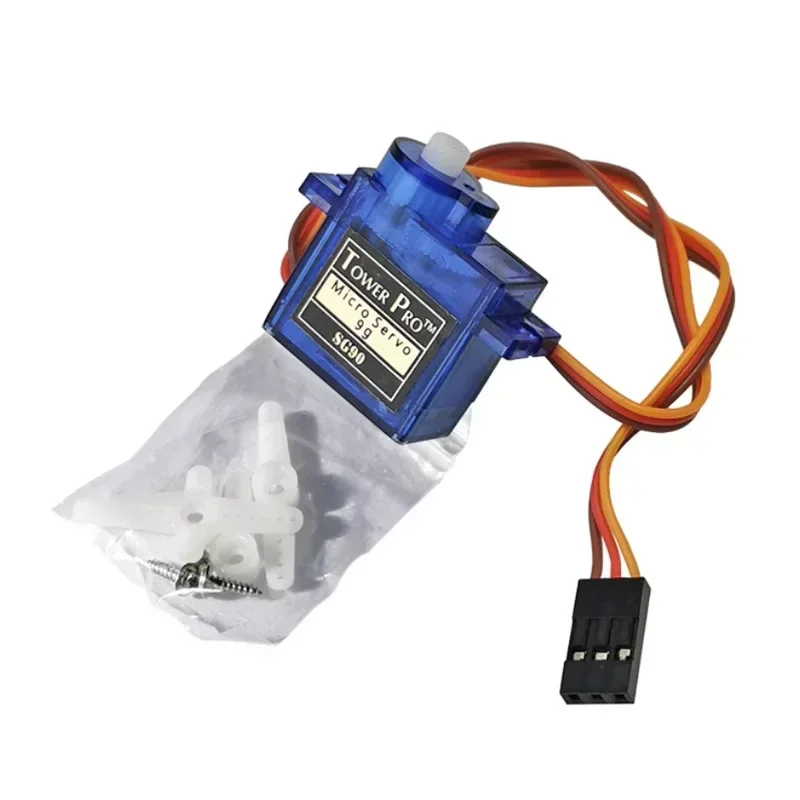 1PCS SG90 9G Micro Servo Motor Control for RC Robot Arm Servomotor Toy Airplane Helicopter Aircraft Models 180°/360°