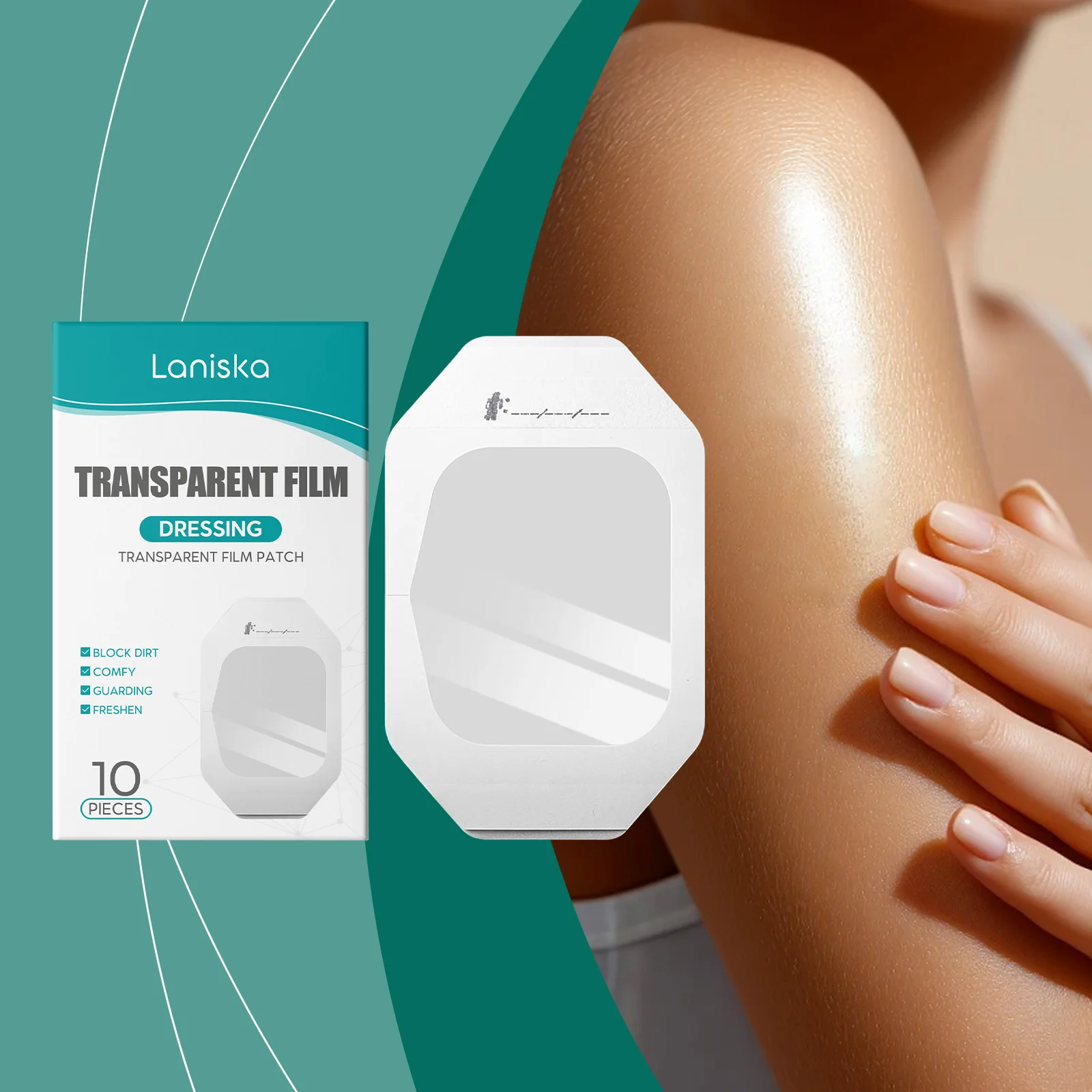 Waterproof Wound Stick Isolates Bacteria Protects Accelerates Skin Recovery Mild Material Breathable Comfortable Not Stuffy New