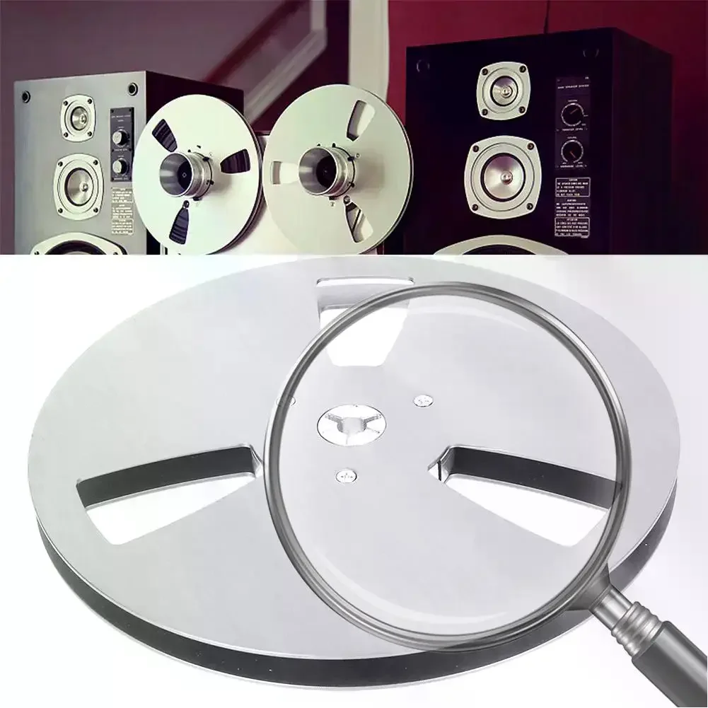 1/4 7 Inch Empty Tape Reel Recording Takeup Reel Replacement Opening Machine Part for TEAC Universal for Reel To Reel Tape