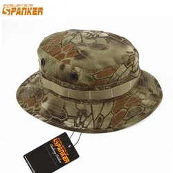 Boonie Hat Tactical Bucket Hats for Safari Men Women Hunting Fishing Outdoor Cotton Sun Cap