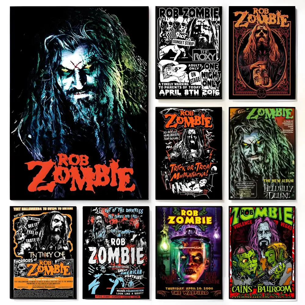 Rob Zombie Art Poster American Film Mural Home Childrens Room Wall Decor Print