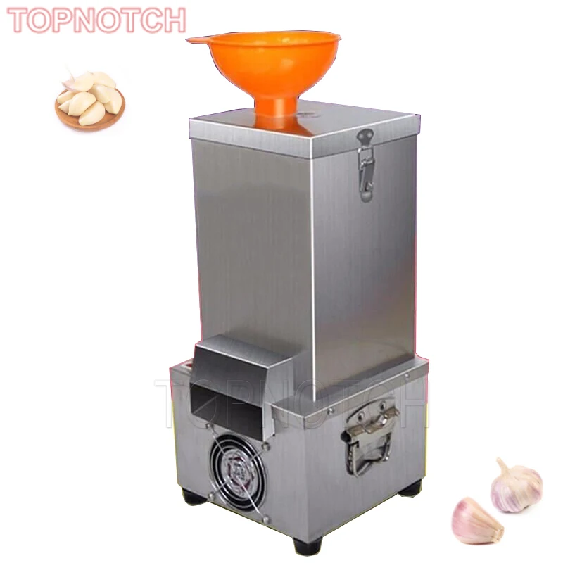 

Small Electric Dry Garlic Peeling Machine 25kg/H Garlic Peeler Peeled Machine Garlic Skin Remover With Separating Garlic Skin