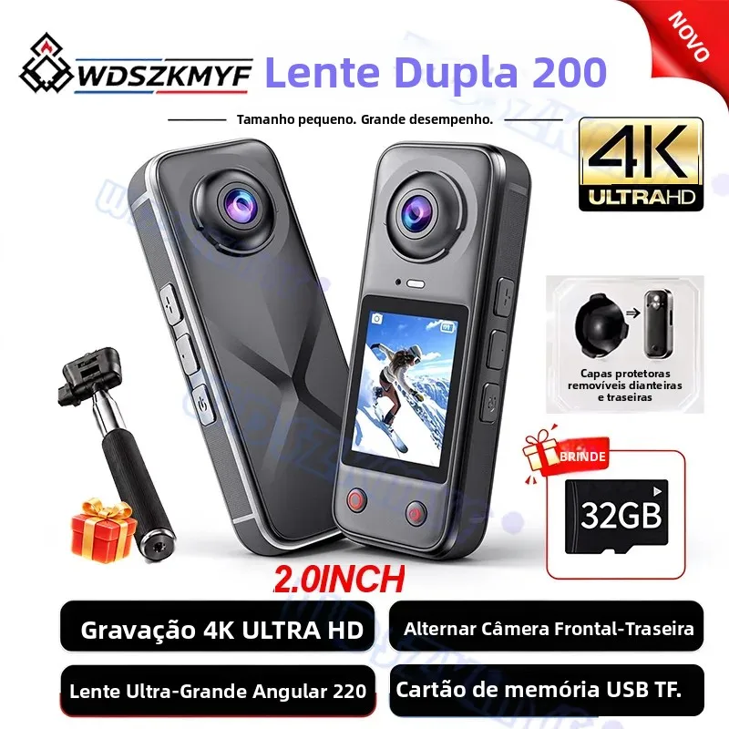 mini-4k-4k-action-camera-dual-lens-front-and-rear-200-wide-angle-handheld-pocket-vlog-sports-camera-20-ips-for-travel-recording