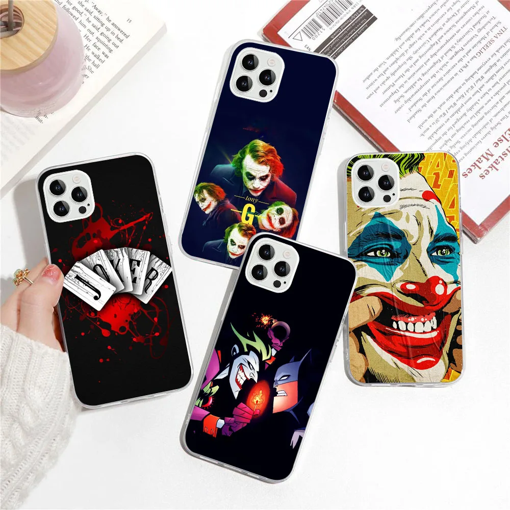 SK-37 Joker Smoking Silicone Case For Samsung A04 A04S A14 A23 A34 M33 M52 M53 A52S A54 M23 A72 M30S M21 M31