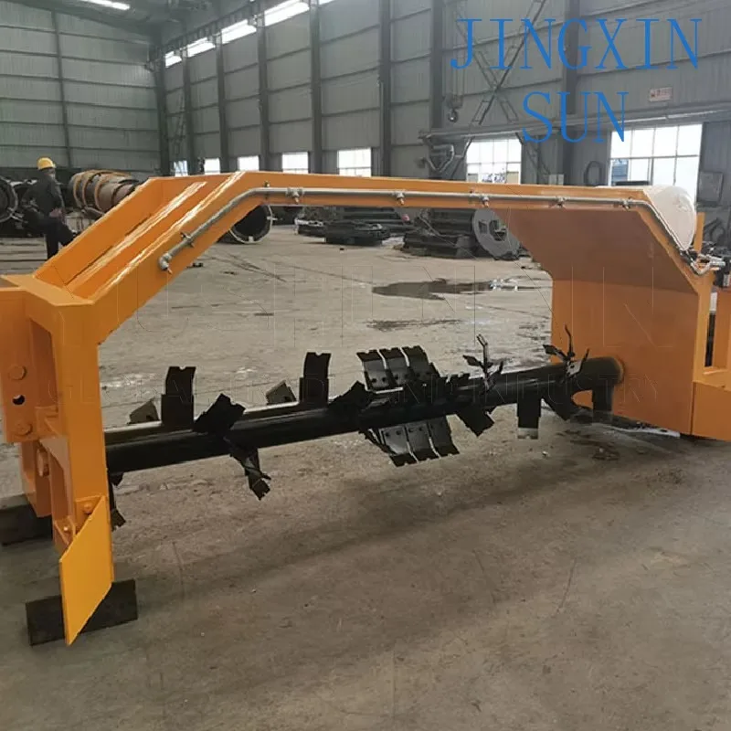 Tractor Pull Compost Turner Agricultural Equipment Traction Manual Turner Compost Maker Organic Compost Machine