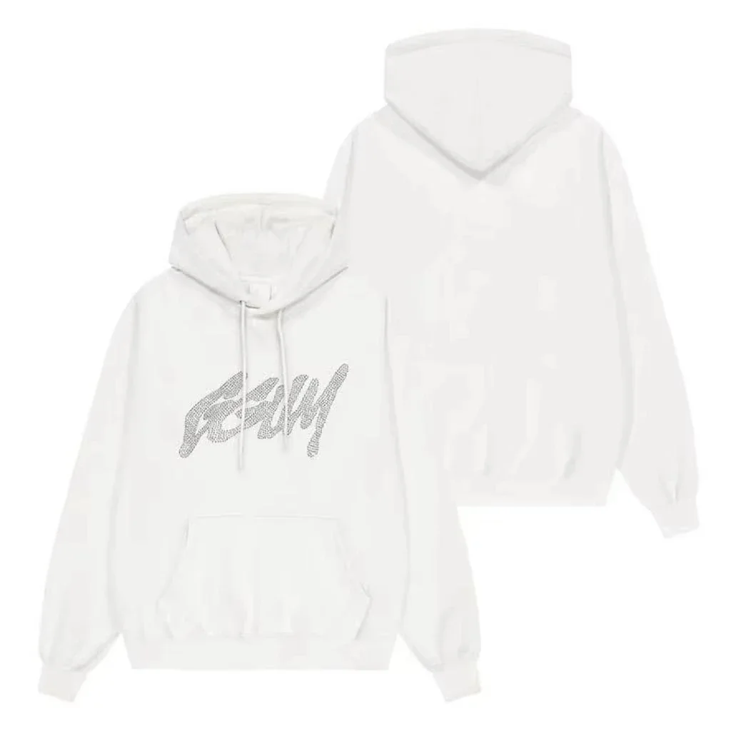KPOP ins STYLE YEONJUN GGUM Printe Hooded Women\'s Lost in Space Hoodie Round Neck loose WARM Sweater OVERSIZE CLOTHING