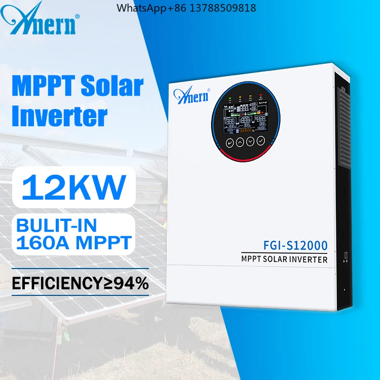 10kw Solar Hybrid Solar Ongrid Dc Ac Grid Tie Inverter