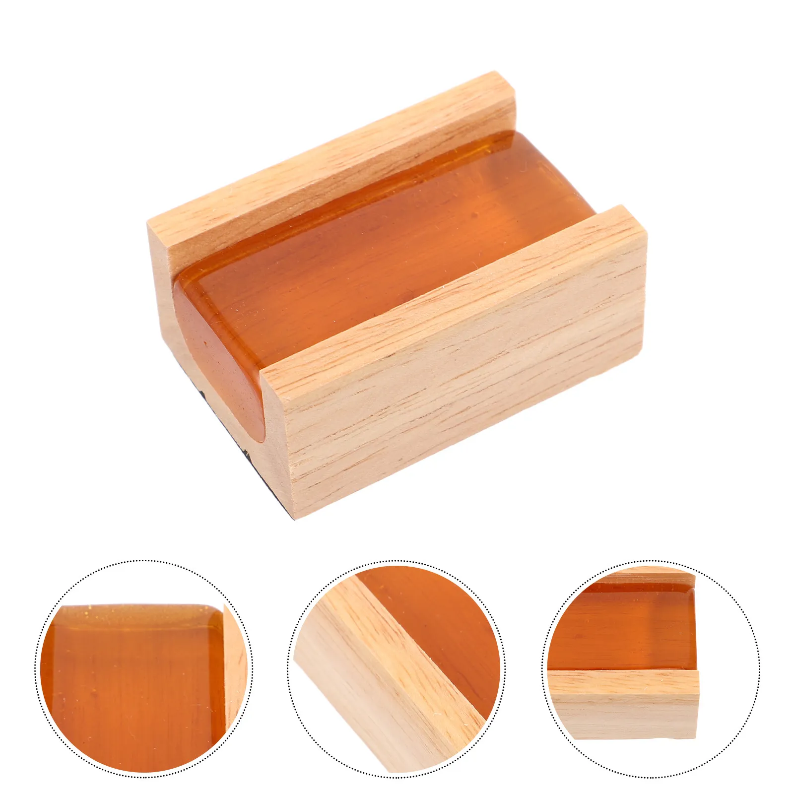 Natural Rosin for Violin Viola Cello and Traditional Erhu in Wooden Box Bow String Accessories Enhance Sound and Bow