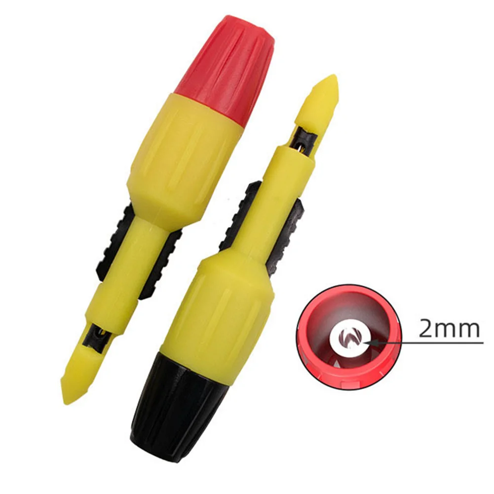 2pcs Automotive Repair Wire Piercing Puncture Probe Test Clip With 2mm/4mm Circuit Repair Wire Thorn Tool Red And Black Two Pack