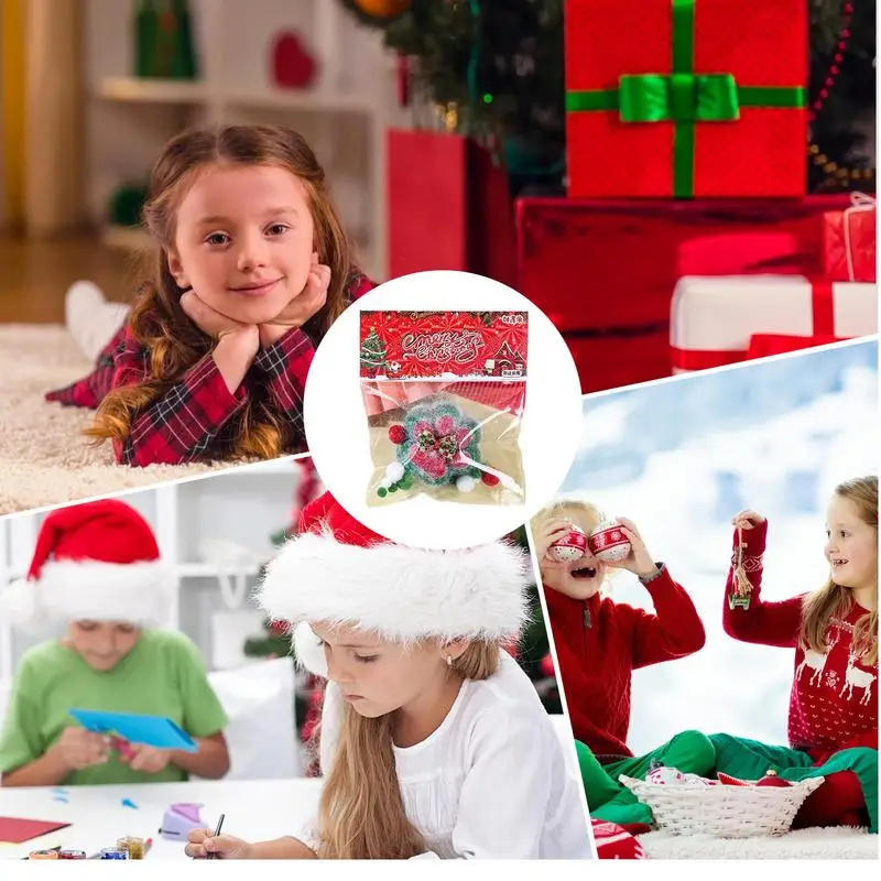 Jouet à presser patte de chat de Noël pour enfants et adultes, portable, décontracté, vacances, petit, amusant, doux, jouets à griffes de chat
